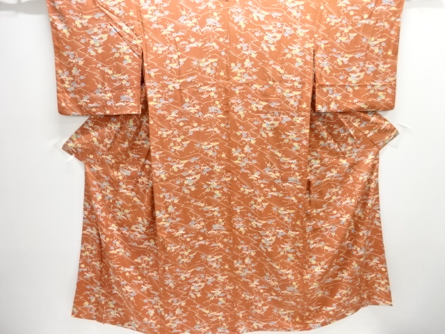 JAPANESE KIMONO / HITOE KOMON / UME & PINE